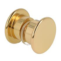 Dørknop ø39mm 6-12mm - Messing +250,00 kr