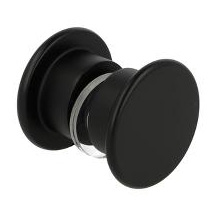 Dørknop ø39mm 6-12mm - Sort +250,00 kr